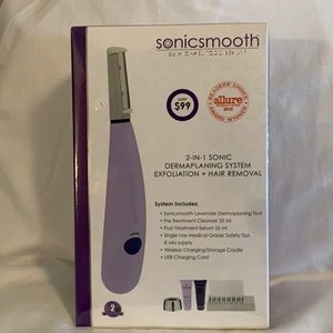 Sonicsmooth 2-in-1 Sonic Dermaplaning System